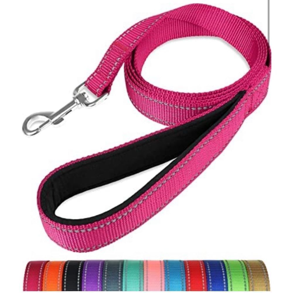 Brandnew Double-Sided Reflective Heavy Duty Dog Leash 4ft - Picture 1 of 8